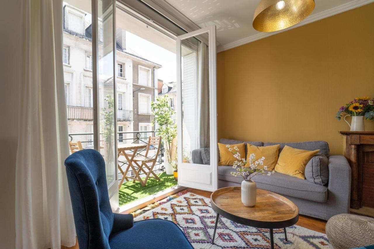 Tours Hyper Centre - Balcon - Arrivee Autonome Apartment Bagian luar foto
