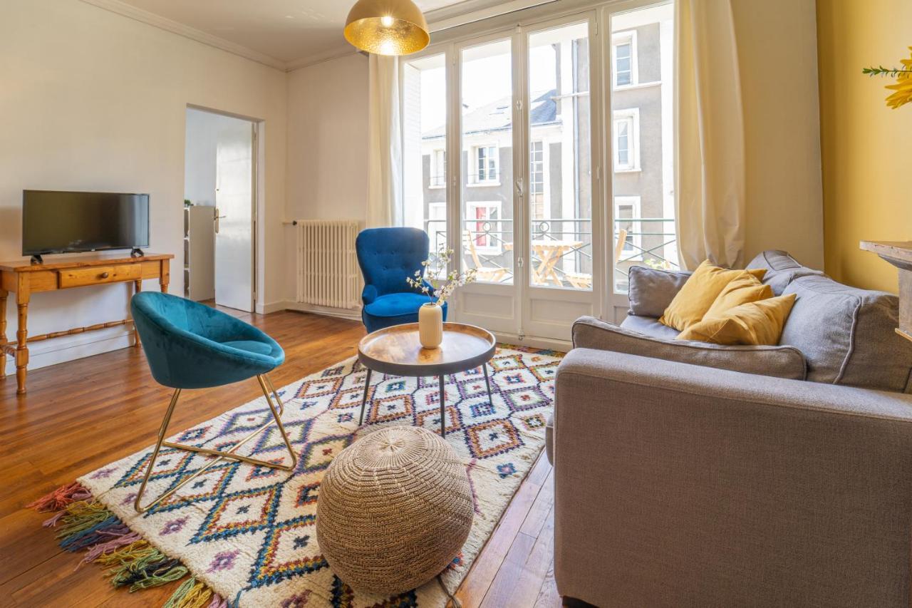 Tours Hyper Centre - Balcon - Arrivee Autonome Apartment Bagian luar foto